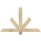 Ekena Millwork Kennewick Rough Sawn Timber Gable Bracket, Douglas Fir, 48"W x 30"H x 2"D x 4"F, 15/12 Pitch GBW048X30X0204KEN00RDF - alternate 1